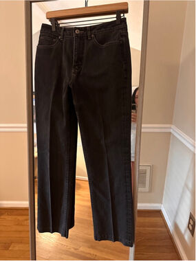 Women's Coldwater Creek Classic Jeans Black Size 8